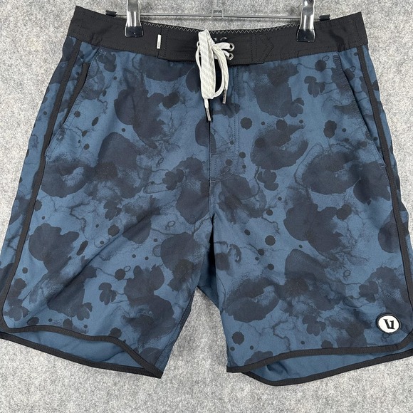 Vuori Other - Vuori Shorts Mens 30 Blue Black Camo Cruise Board Short Hybrid Swim V314